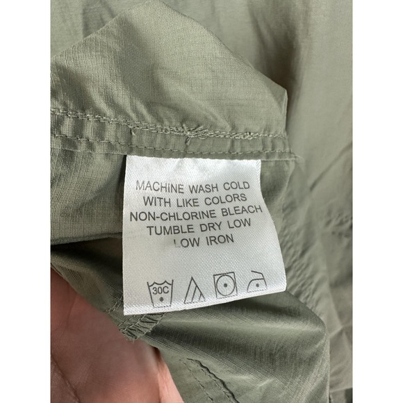 Simms Guide Series Shirt Mens XL Green Fishing Vented Nylon Long Sleeve Mens - Picture 13 of 14